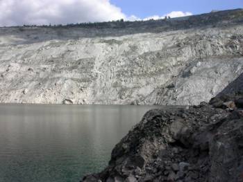 Photo du fond de la mine Jeffrey
